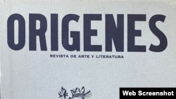 Portada de Revista Orígenes