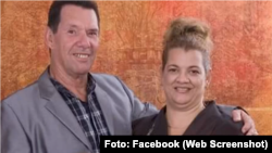 Mario Jorge Travieso Medina y su esposa Velmis Adriana Mariño González