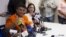  Leopoldo Lopez y María Corina Machado, dirigentes de la oposición venezonala