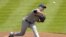 El lanzador de los Mets de Nueva York Dillon Gee.