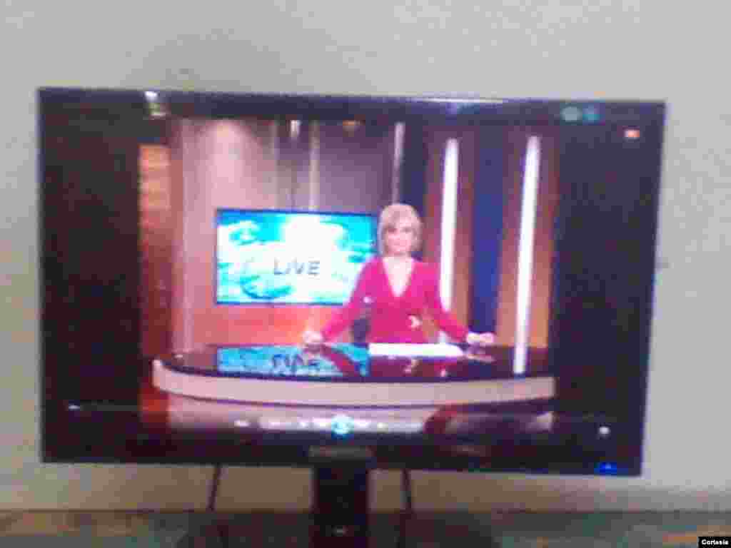 Programa "Antena Live" de TV Mart&iacute;/&nbsp;Fotos cortes&iacute;a de la Comisi&oacute;n de Informaci&oacute;n y Prensa del MCJD