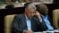 El gobernante cubano Miguel Díaz-Canel durante un debate en la Asamblea Nacional del Poder Popular. (Yamil Lage/AFP/Archivo)