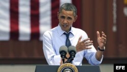 Fotografía de archivo del presidente de Estados Unidos, Barack Obama. EFE/Brian Blanco
