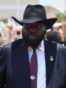 El presidente de Sudán del Sur, Salva Kiir, en el Aeropuerto Internacional de Juba, Sudán del Sur, el 3 de abril de 2025. REUTERS/Samir Bol/Foto de archivo