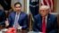 El secretario de Estado, Marco Rubio, junto al presidente Donald Trump en la Casa Blanca.