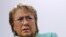 La mandataria socialista de Chile, Michelle Bachelet.