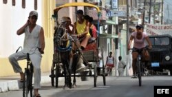 Calles de Santa Clara, Villa Clara, Cuba.