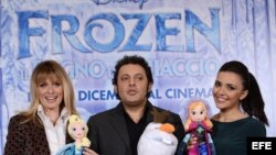 Presentación de 'Frozen' en Rome, Italy. 