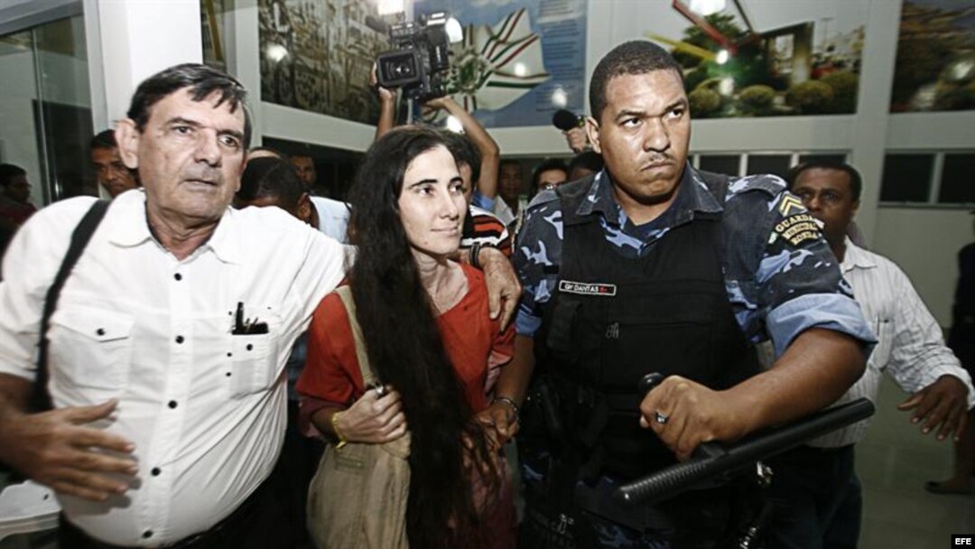 Yoani en Brasil