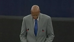 Recibe Guillermo Fariñas el Premio Sajarov en la sede del Parlamento Europeo