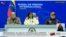 Delcy Rodríguez reacciona ante la prensa internacional (VTV)