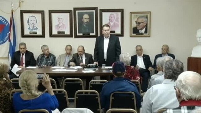 Junta Patriótica de Miami protesta contra canal cubano en EEUU