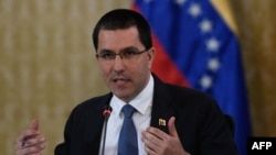 Canciller de Venezuela Jorge Arreaza.