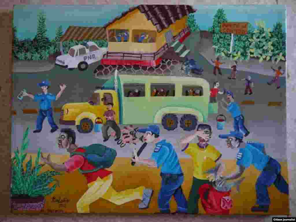 Reporta Cuba arte naif Yoandrys Bolaño 