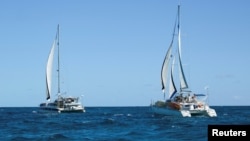 La Marina de México activó una operación de búsqueda y rescate el 26 de marzo en el Caribe para localizar los veleros Friendship y Tigger Moth. REUTERS/Paola Chiomante/Foto de archivo