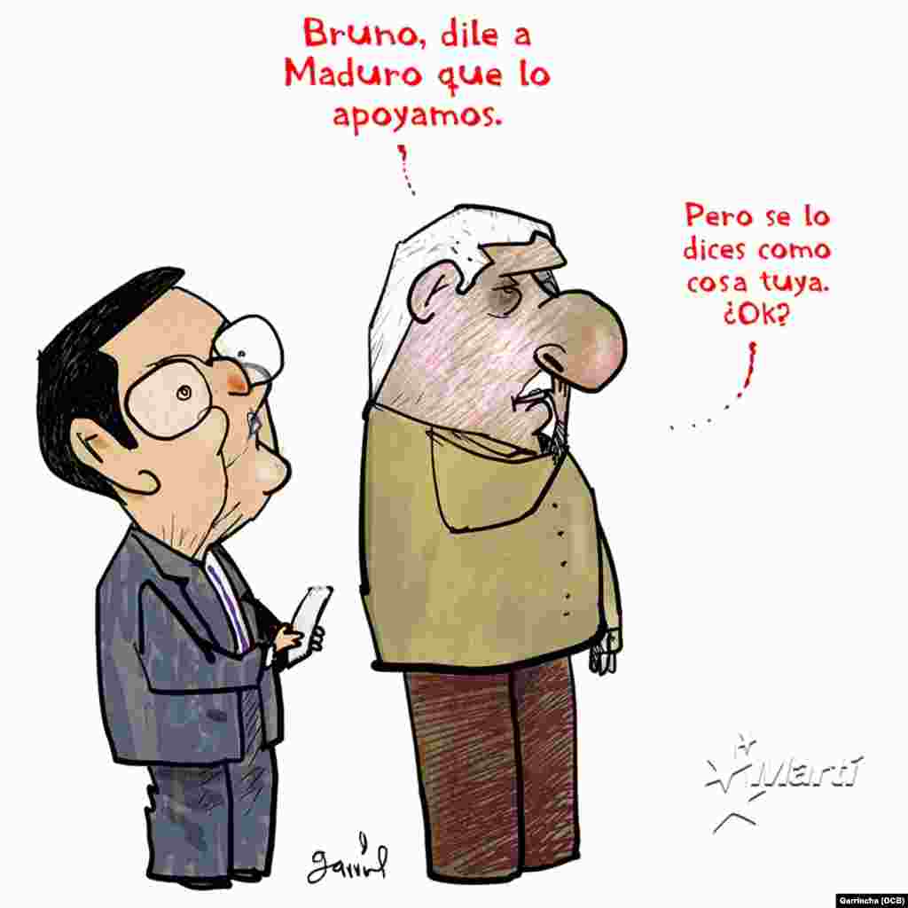 Para ser un aliado, el apoyo a Maduro ha sido tibio.