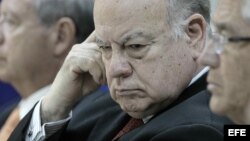 El secretario general de la Organización de Estados Americanos, José Miguel Insulza.