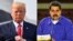Donald Trump y Nicolás Maduro.