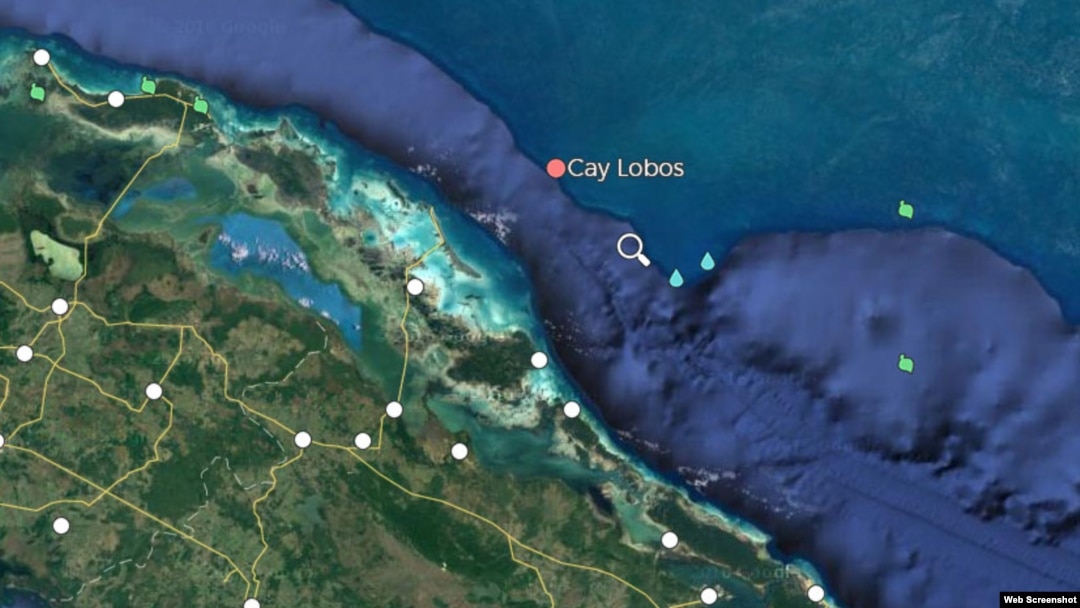 Cay Lobos es una posesión bahamense colindante con el archipiélago cubano Jardines del Rey.
