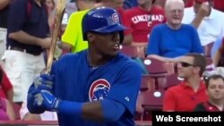 Jorge Soler, jardinero derecho de los Cubs de Chicago. 