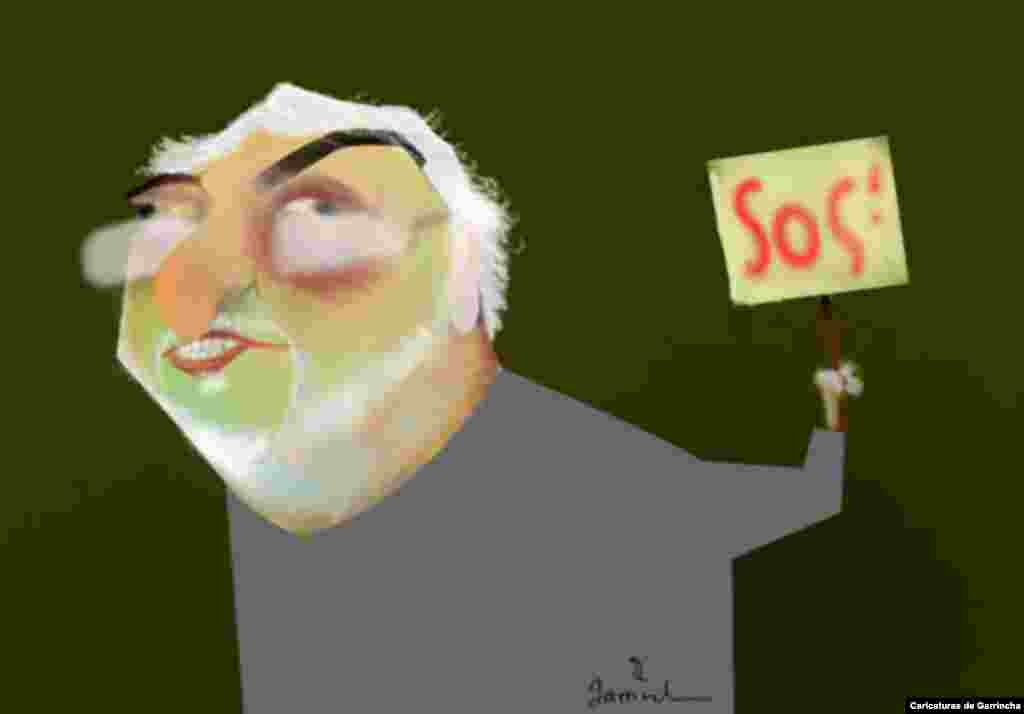 Caricatura de Garrincha