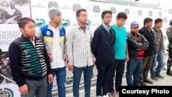 Cubanos arrestados en Colombia.