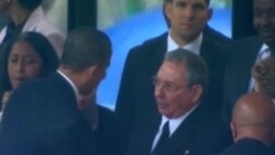 Obama y Castro: sorpresivo encuentro