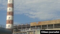 Reporta Cuba Planta eléctrica Héctor Pavón.Foto Martha Beatriz Ferrer