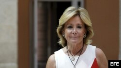 La presidenta de la Comunidad, Esperanza Aguirre, anunció su renuncia al cargo de jefa del Gobierno madrileño y como diputada en la Asamblea de Madrid. 
