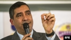 El ministro del Interior de Venezuela, Miguel Rodríguez Torres