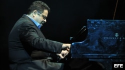  Fotografía de archivo del músico estadounidense Arturo O'Farrill en un concierto en La Habana (Cuba). 