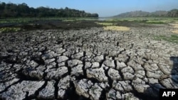 Río seco en Honduras