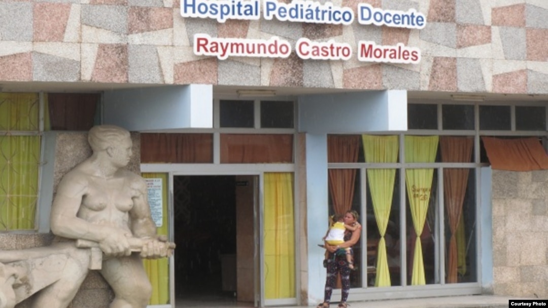 Hospital Pediátrico Raymundo Cabrera, en Puerto Padre, Las Tunas. Foto: Cortesía de Alberto Méndez Castelló, Cubanet.
