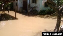 Inundaciones en Morón